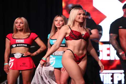 Astrid Wett Shoves Rival Alexia Grace at X-Rated Misfits Boxing Weigh-In