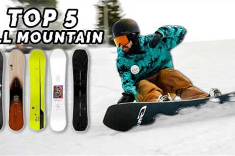 Top 5 ALL-MOUNTAIN Snowboards 2024 | Board Archive