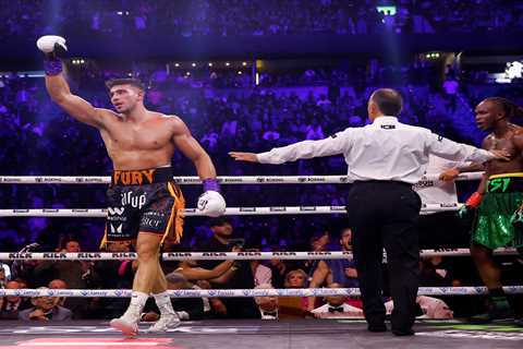 Tommy Fury Celebrates KSI Win with Pizza After Controversial Victory