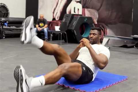 Francis Ngannou Shares Gruelling Training Clips as He Prepares for Tyson Fury Showdown