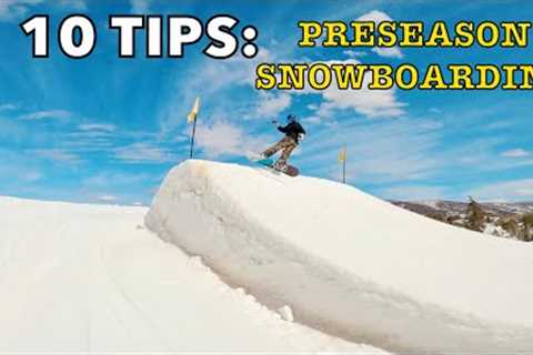 HOW TO BE Physically & Mentally Ready for the SNOWBOARD Season!