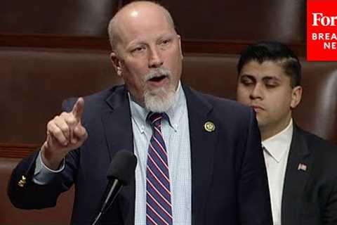 BREAKING NEWS: Chip Roy Issues Blunt Warning To House Colleagues: ''Time For Republicans To Stand..