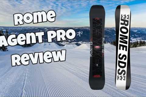 The 2024 Rome Agent Pro Snowboard Review