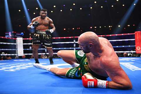 Francis Ngannou takes a jab at Tyson Fury on social media after controversial loss