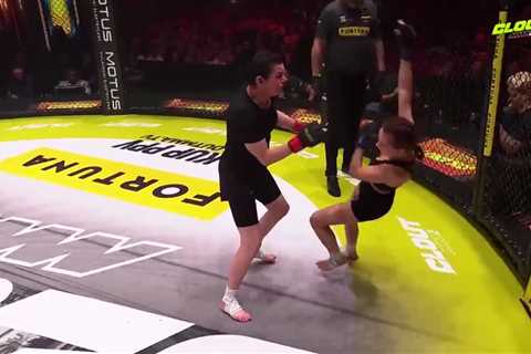 Incredible Moment: 50-Year-Old Mom Knocks Out Son's Ex-Girlfriend in MMA Showdown