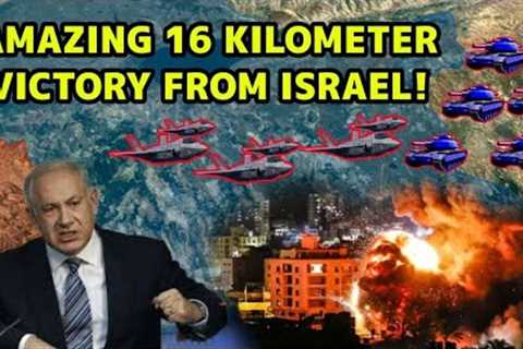 31 Oct! Amazing 16 Kilometer Victory From Israel! Record Progress to Center of Hamas in 1 Day!