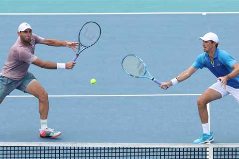 Gonzalez/Roger-Vasselin, Krajicek/Mahut Reach Miami Final Via Match Tie-Breaks