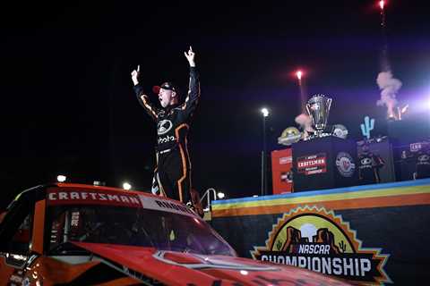 Ben Rhodes survives to win 2023 NASCAR Truck Series championship
