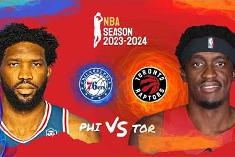 NBA Live Philadelphia 76ers vs Toronto Raptors | Just Play TM