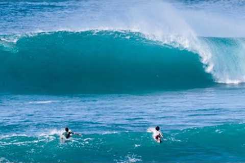 Surfing Honolua Bay, Maui, Hawaii January 23, 2023 - Legends of the Bay Contest HSA (RAW CLIPS) (4K)