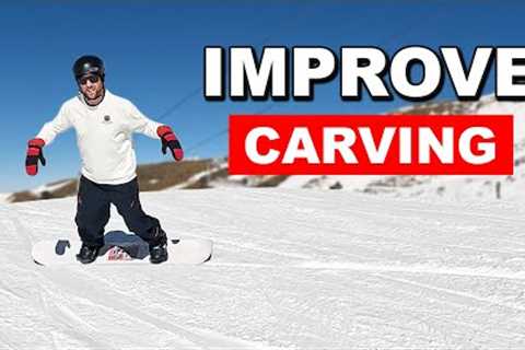 Instantly Improve Your Snowboard Carving Turns