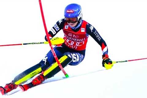 Mikaela SHIFFRIN - Slalom (Run 2) - Levi FIN - 2023 - 4th Place