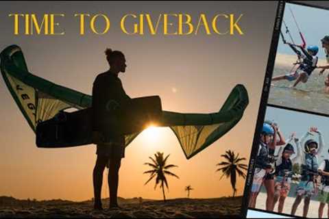 Time To GIVEBACK (a Kitesurfing story about giving back to the community)