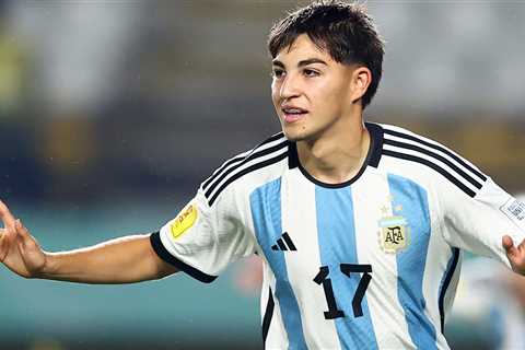 Valentino Acuna was once Lionel Messi’s stunt double in 2014 film and has now scored for Argentina..