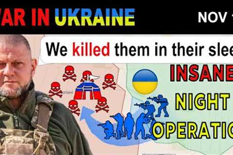 17 Nov: SLAUGHTER. Ukrainians SNEAK INTO RUSSIAN BARRACKS AT NIGHT | War in Ukraine Explained