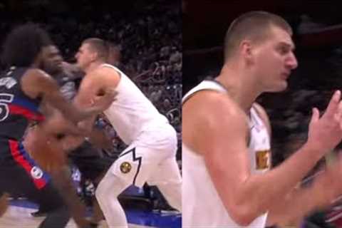 NIKOLA JOKIC TELLS REF TO F-OFF AFTER EJECTED &  THROWN OUT OF THE GAME!