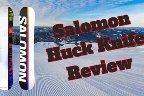 The 2024 Salomon Huck Knife Snowboard Review