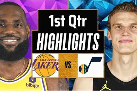 Los Angeles Lakers vs Utah Jazz Full Highlights 1st QTR | Nov 21 | 2023 NBA Regular Season