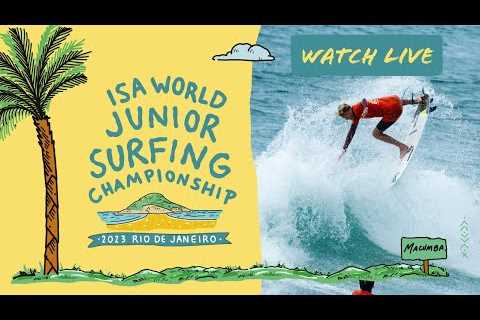 WATCH LIVE! - Competition Day 1 - 2023 ISA World Junior Surfing Championship