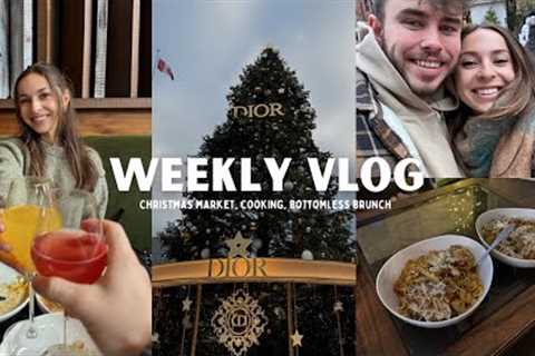 WEEKLY VLOG ✦ Christmas Market, Cooking, Brunch, & VLOGMAS?!