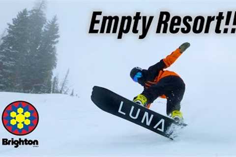 OPENING DAY. UNTOUCHED POWDER. ZERO LIFT LINES. - Brighton Resort 2023 2024 Season Starts Now!