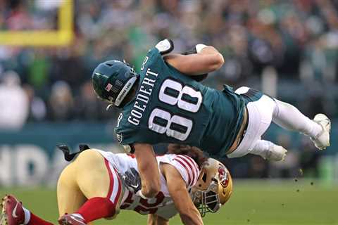 Eagles-49ers Final Injury Report: Dallas Goedert doubtful, Fletcher Cox questionable