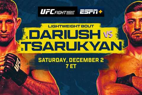 UFC Austin: Beneil Dariush Vs. Arman Tsarukyan