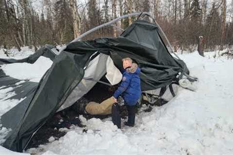 Winter Storms Crush My Off Grid Homestead