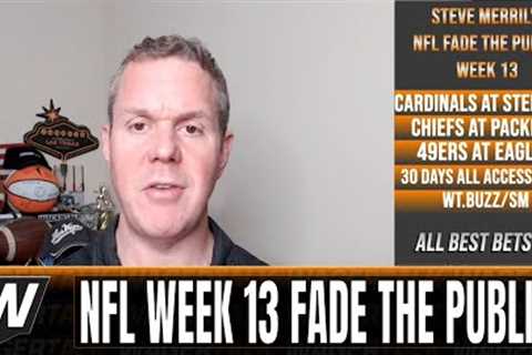 NFL Week 13 Predictions | Chiefs vs Packers | 49ers vs Eagles | Week 13 Fade the Public