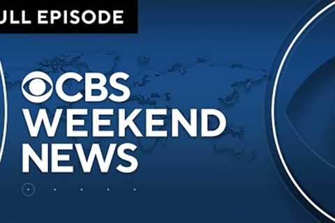 CBS Weekend News Full Episode | December 3