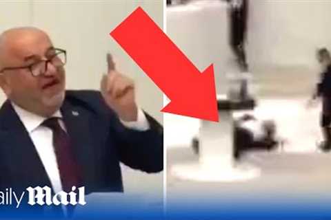 Turkish MP has heart attack after saying Israel will ‘suffer the wrath of Allah’ in Parliament