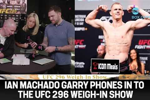 Ian Machado Garry responds to UFC 296 withdrawal 😱 Leon Edwards vs. Colby Covington  #UFC296