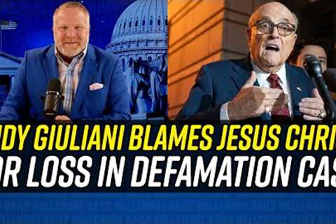 Rudy Posts BIZARRE VIDEO After Defamation Judgment - Talks About Jesus & His Dead Father!!