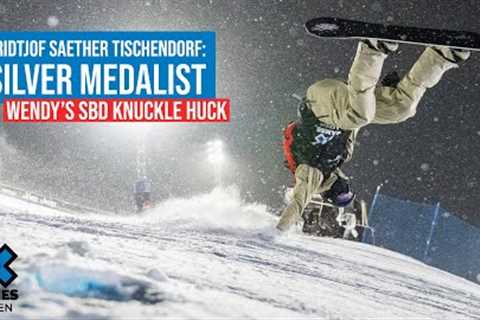 Fridtjof Sæther Tischendorf: Silver Medalist - Wendy's Snowboard Knuckle Huck | X Games Aspen 2022