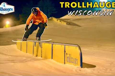 Snowboarding at Trollhaugen in Wisconsin For My FIRST TIME! (2023)