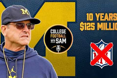 Michigan Football Offers Jim Harbaugh $125 Million Contract Extension | College Football 2023