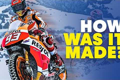 Marc Marquez Rides Motorbike On Ski Slope | How Was It Made? | Red Bull