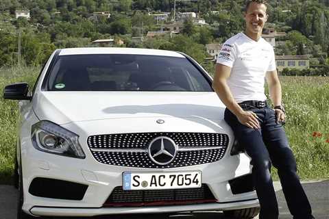 Michael Schumacher 'has been driven round in Mercedes to stimulate his brain as he's cared for by..