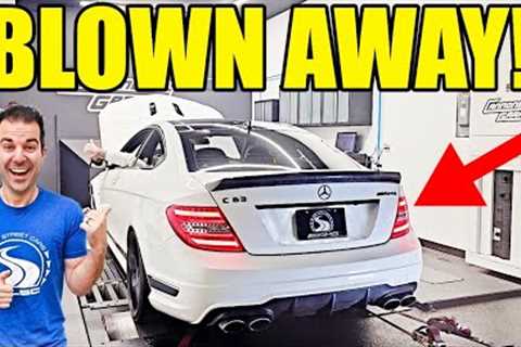 We Finished My Supercharged C63 AMG & The Results Are INSANE! LISTEN TO THIS THING!