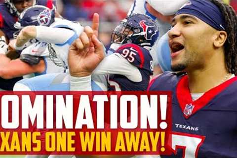 Texans DOMINATION keeps playoff hopes alive, sets up ultimate battle | Texans on Tap #31