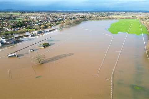 Beloved British racecourse flooded as kayakers take over