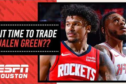 Here''s why it might be TIME for the Rockets to TRADE Jalen Green! | ESPN Houston