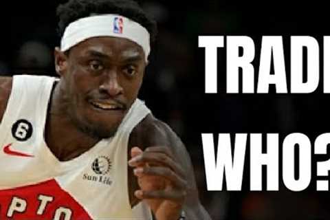RAPTORS FAMILY: TRADE WHO? PASCAL SIAKAM IS MORE OF A SOLUTION THAN A PROBLEM..