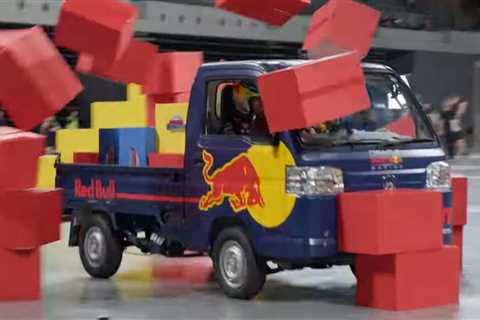 See Red Bull, AlphaTauri F1 Drivers Race Honda Kei Trucks In Wild Challenges