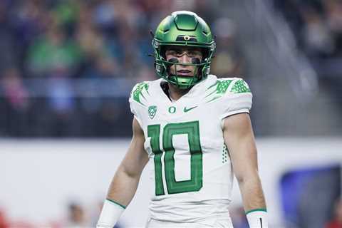 Pro Football Focus names Oregon QB Bo Nix as the perfect prospect for the Denver Broncos