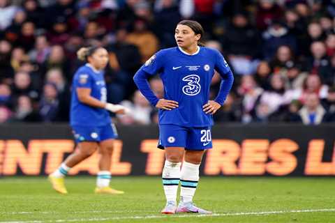 Emma Hayes 'gutted' for Sam Kerr following Chelsea star's knee ligament injury with striker to..