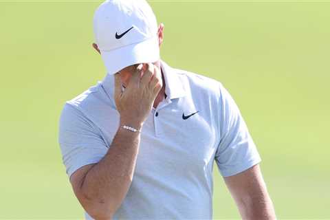 Rory McIlroy is every golfer as microphones pick up three-word comment and disaster strikes