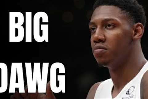 RAPTORS FAMILY: RJ BARRETT IS INCREDIBLE AS A RAPTOR| Avgs 22PTS, 7REBS,3ASSTS, 59%FG, 53%3 A GM