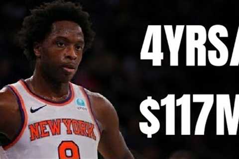 RAPTORS FAMILY: KNICKS GOT 4YRS/$117 MILLION TO OFFER OG ANUNOBY, AND HE DESERVES EVERY PENNY