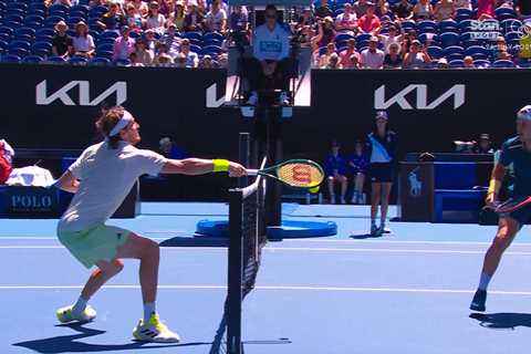 Stefanos Tsitsipas leaves opponent stunned with 'shot of the year' at Australian Open